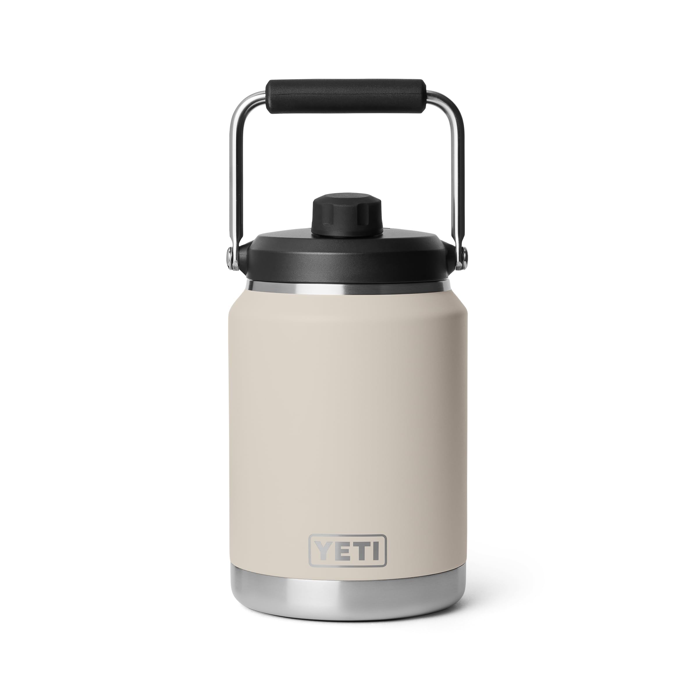 YETI Rambler Half Gallon Jug 2.0, Vacuum Insulated, Leakproof, Stainless Steel with MagCap, Black