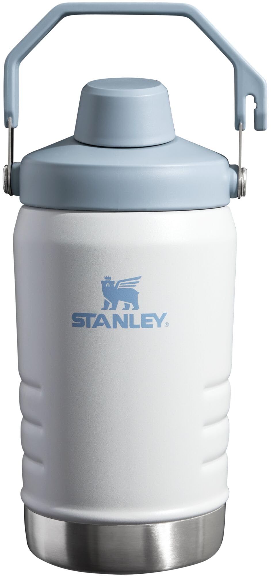 Stanley IceFlow Fast Flow Jug with Handle 96 oz | Twist On Angled Spout Lid | Leakproof for Travel and Sports | Insulated Stainless Steel | BPA-Free | Rose Quartz