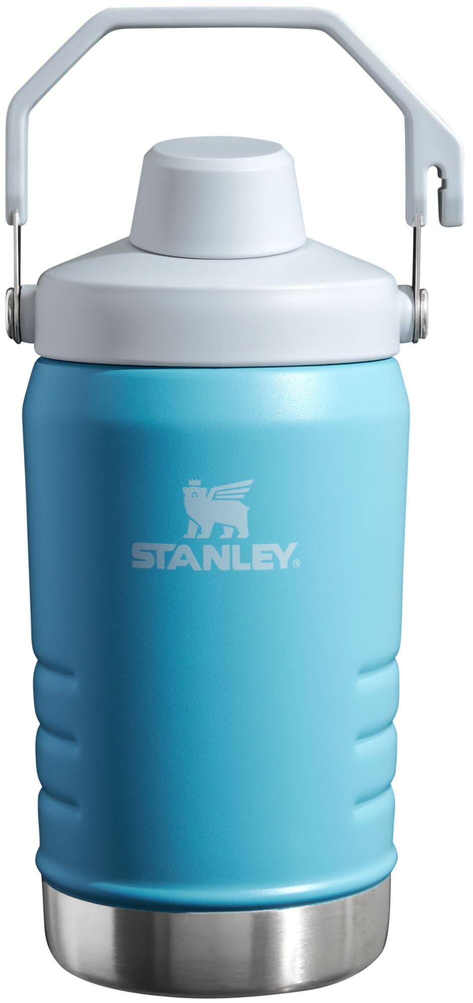 Stanley IceFlow Fast Flow Jug with Handle 96 oz | Twist On Angled Spout Lid | Leakproof for Travel and Sports | Insulated Stainless Steel | BPA-Free | Rose Quartz