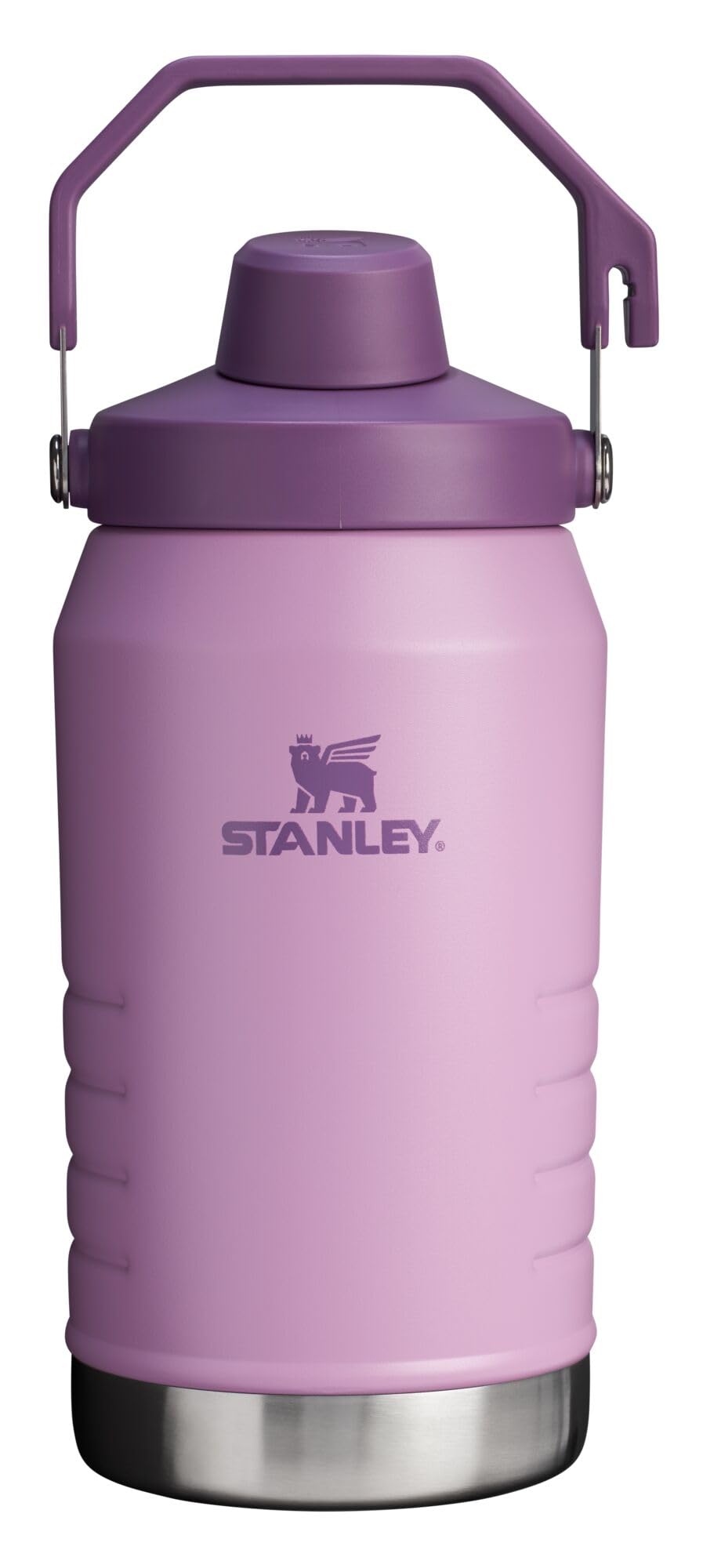 Stanley IceFlow Fast Flow Jug with Handle 96 oz | Twist On Angled Spout Lid | Leakproof for Travel and Sports | Insulated Stainless Steel | BPA-Free | Rose Quartz