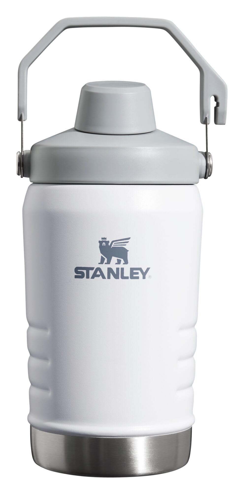 Stanley IceFlow Fast Flow Jug with Handle 96 oz | Twist On Angled Spout Lid | Leakproof for Travel and Sports | Insulated Stainless Steel | BPA-Free | Rose Quartz