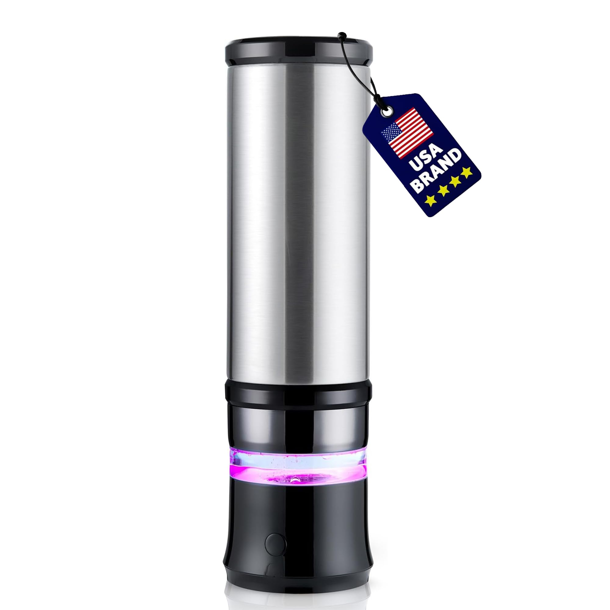 LevelUpWay Hydrogen Water Bottle - Advanced SPE/PEM Technology, Premium Borosilicate Glass, Made for Daily Hydration