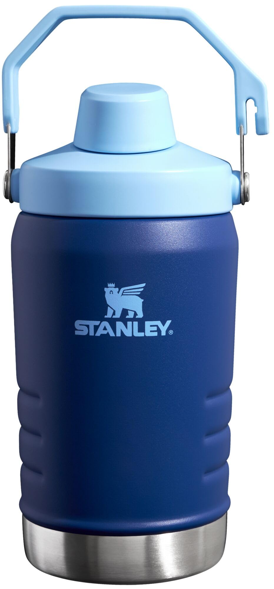 Stanley IceFlow Fast Flow Jug with Handle 96 oz | Twist On Angled Spout Lid | Leakproof for Travel and Sports | Insulated Stainless Steel | BPA-Free | Rose Quartz
